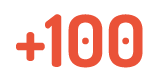 +100